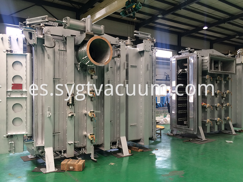 Horizontal de soldadura de vacío Horizontal Vacuum Brazing Furnace